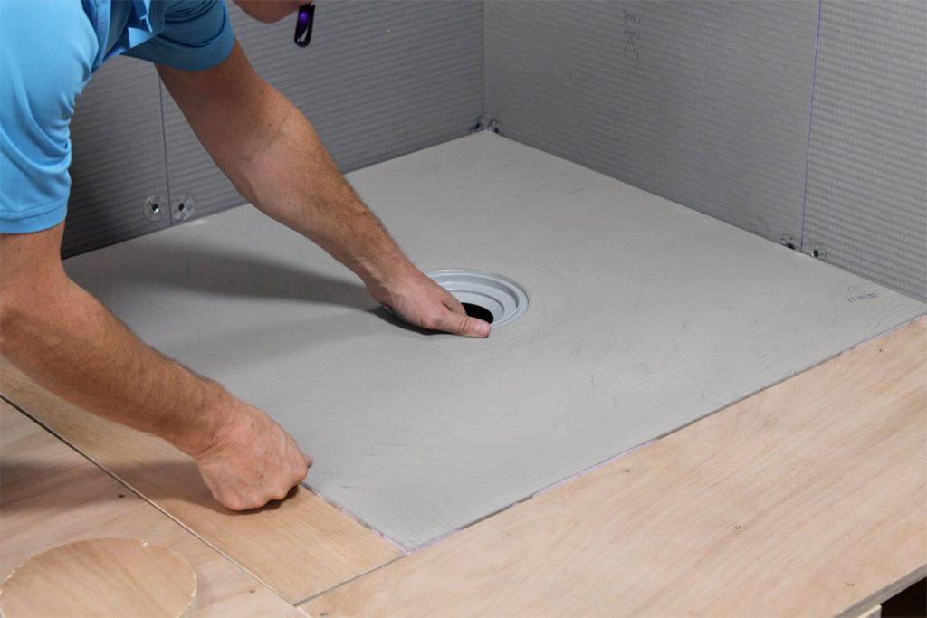wet room installation